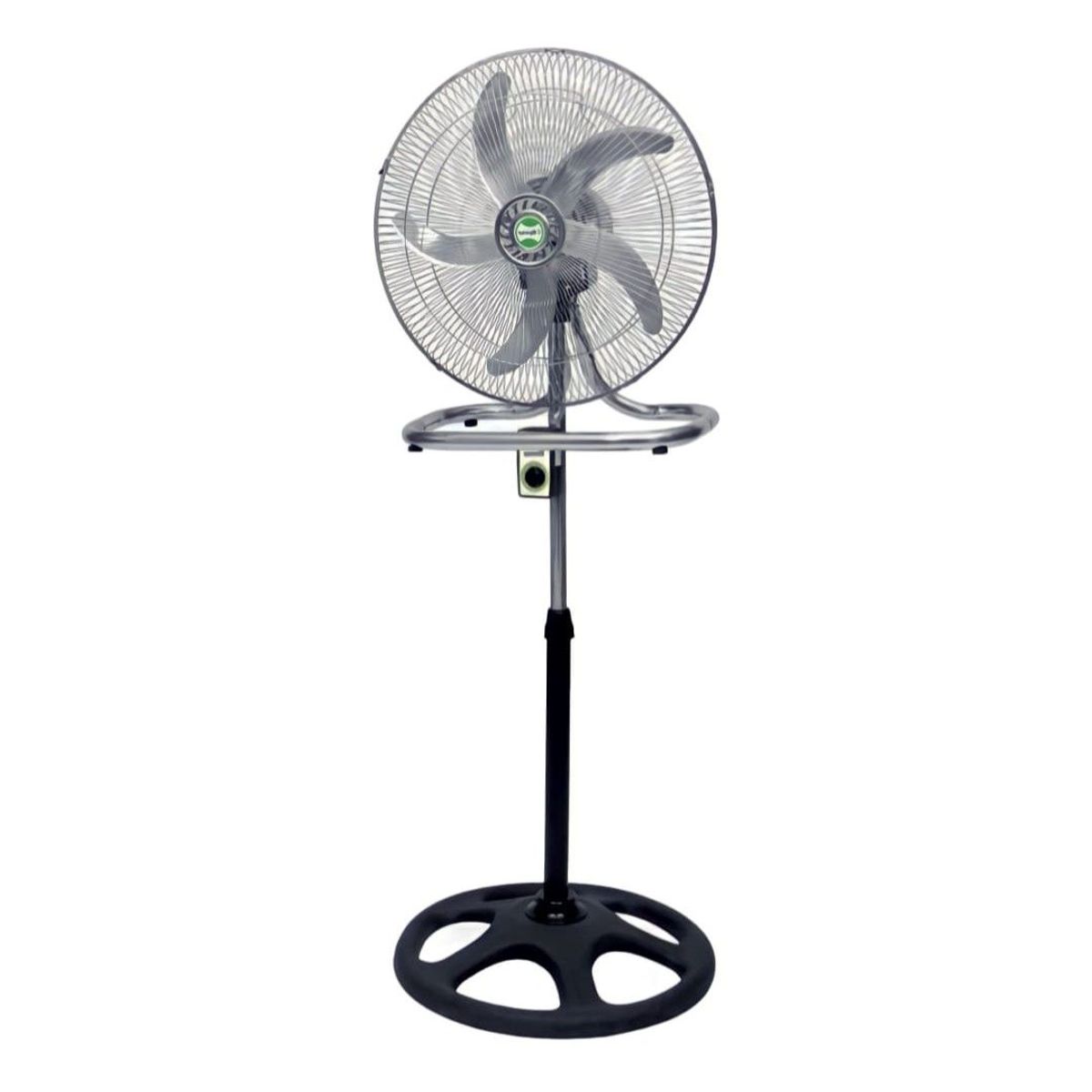 BOSSKO - VENTILADOR BOSSKO BK-8219VI DE 5 ASPAS – PLATEADO