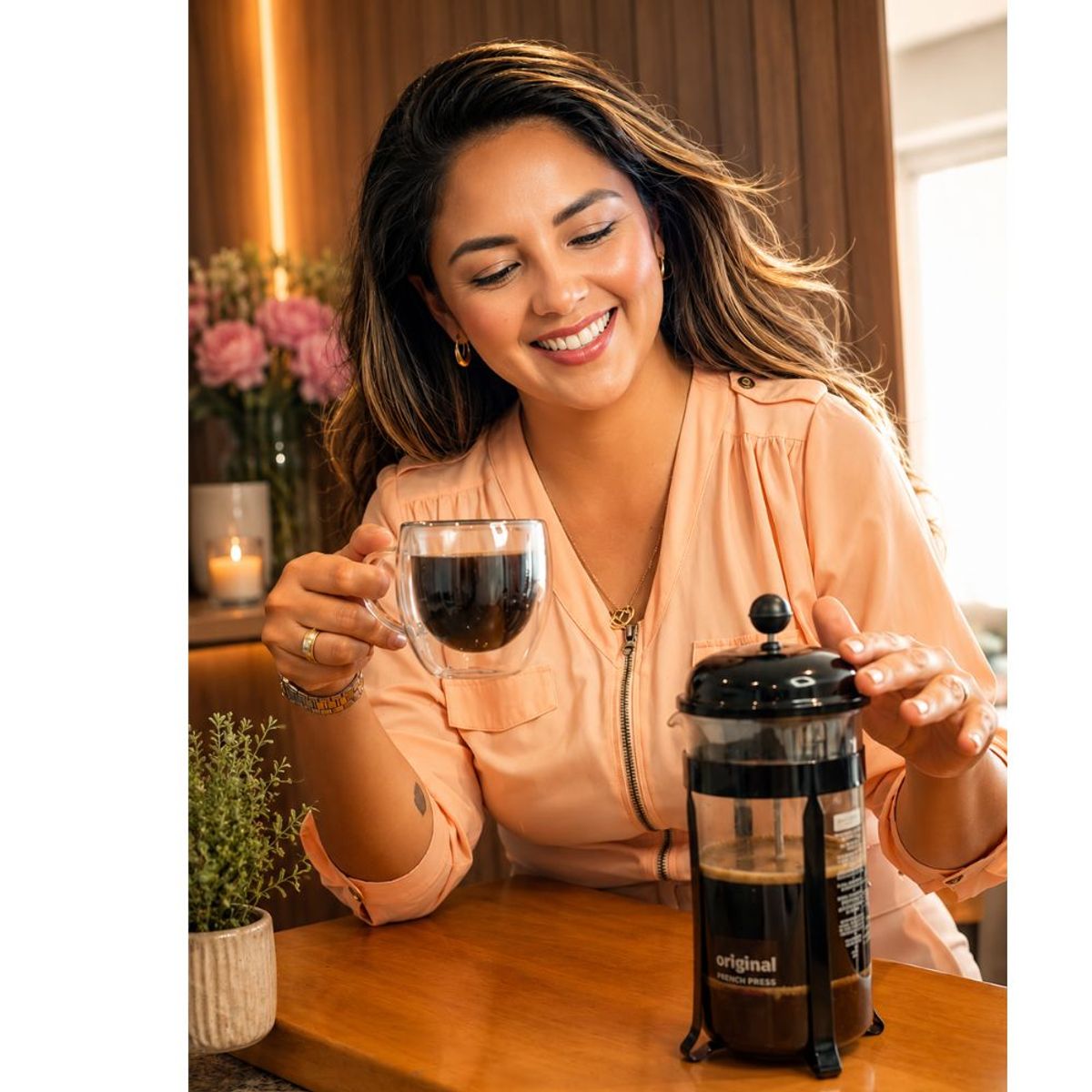 GENERICO - Cafetera prensa 1000 ml