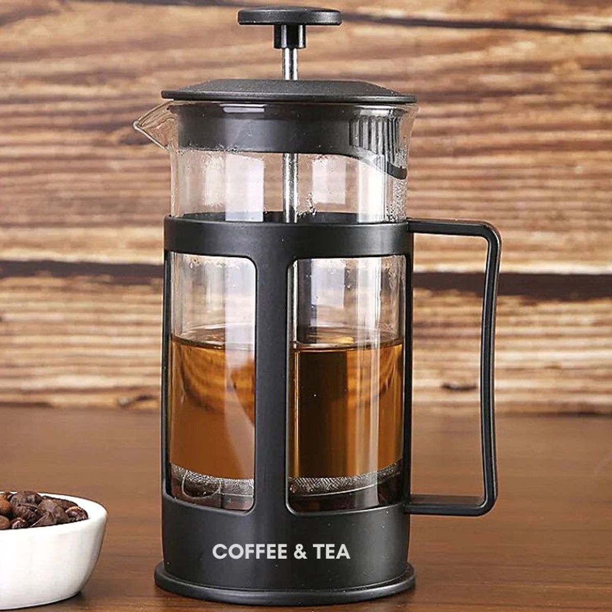 GENERICO - Cafetera de litro con émbolo de acero