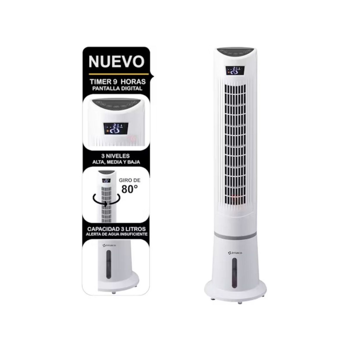 IMACO - Enfriador de Aire Digital IMACO IYS5535 Blanco