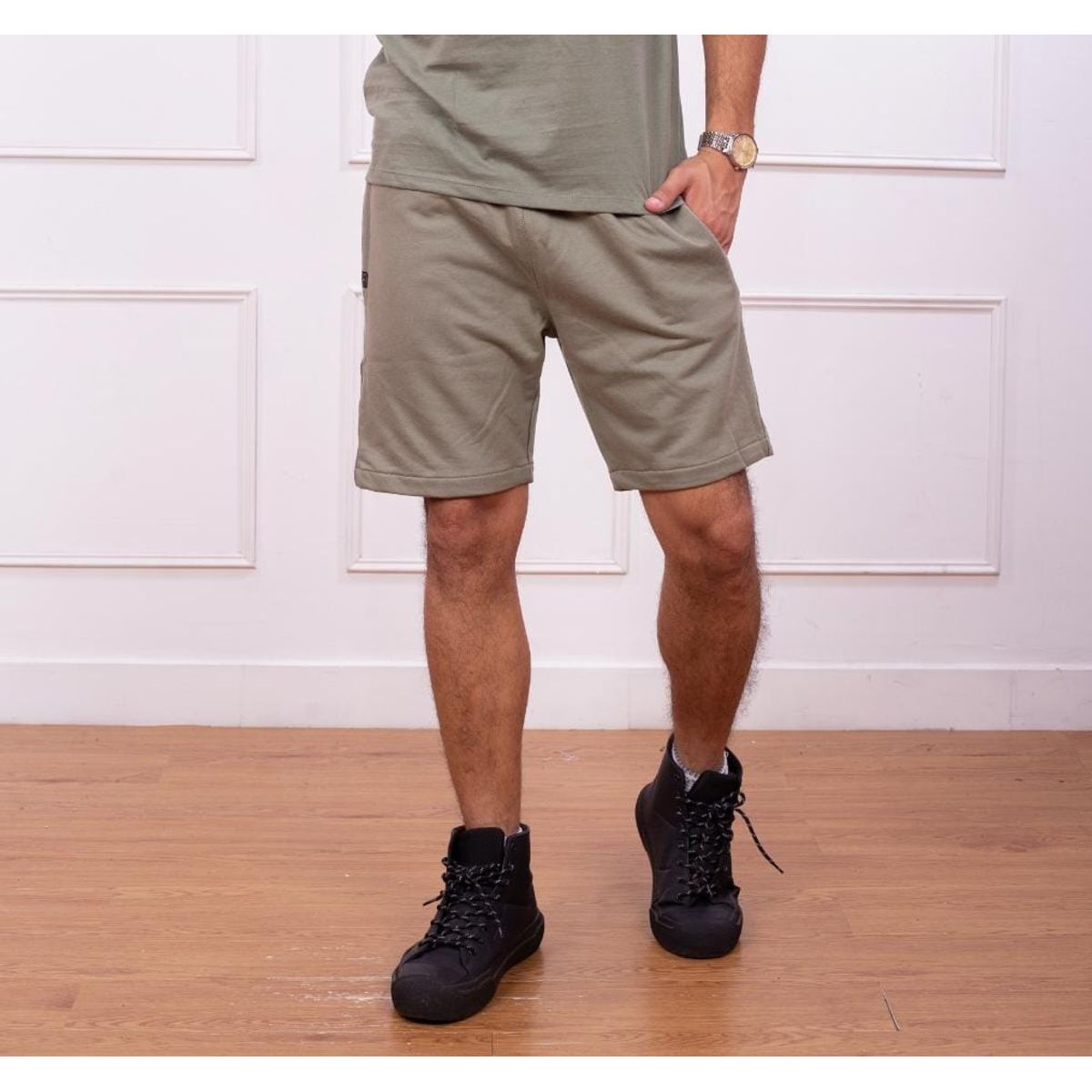 DM DEXMEN - Short Dexmen Fresh Cierre Verde