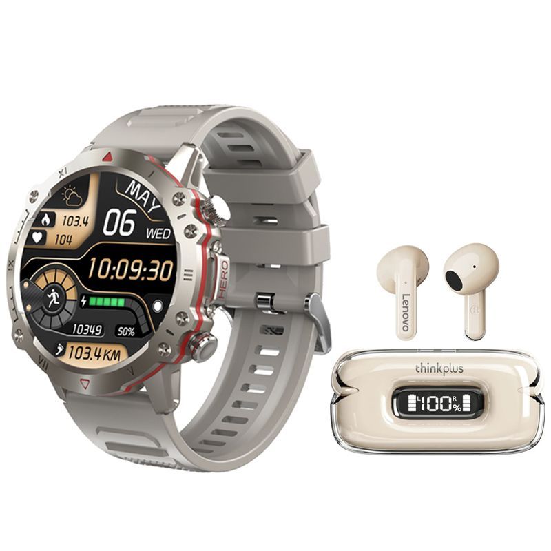 LENOVO - Lenovo X15 II De Audífonos tws-Blanco y Toumi Watch GT-D-Dorado