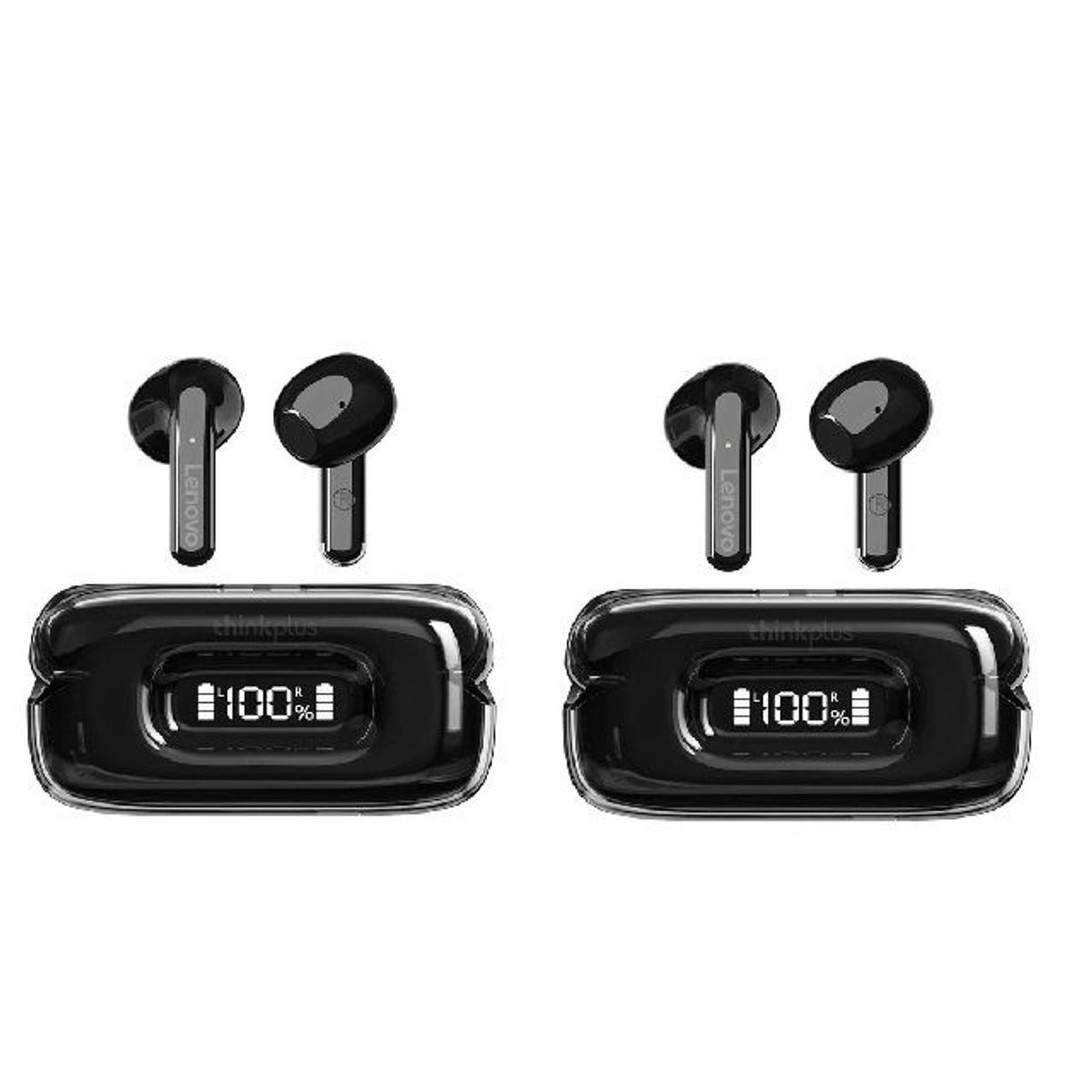 LENOVO - 2pcs Lenovo X15 II De TWS Audífonos Greentooth inalámbrico-Negro