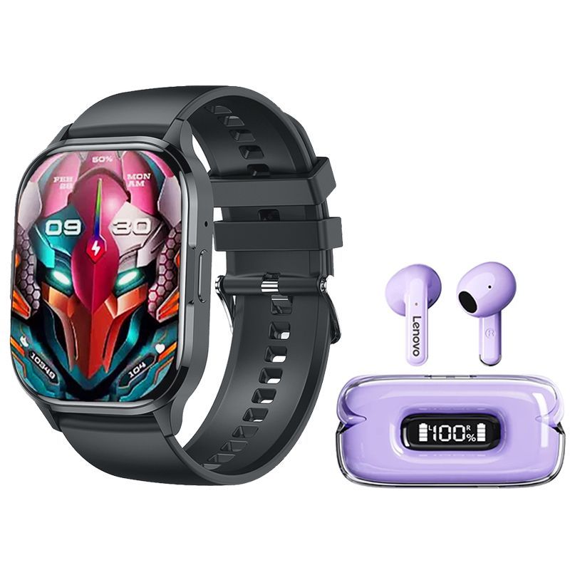 LENOVO - Lenovo X15 II De Audífonos tws-Morado y Toumi Watch GT-W-Negro