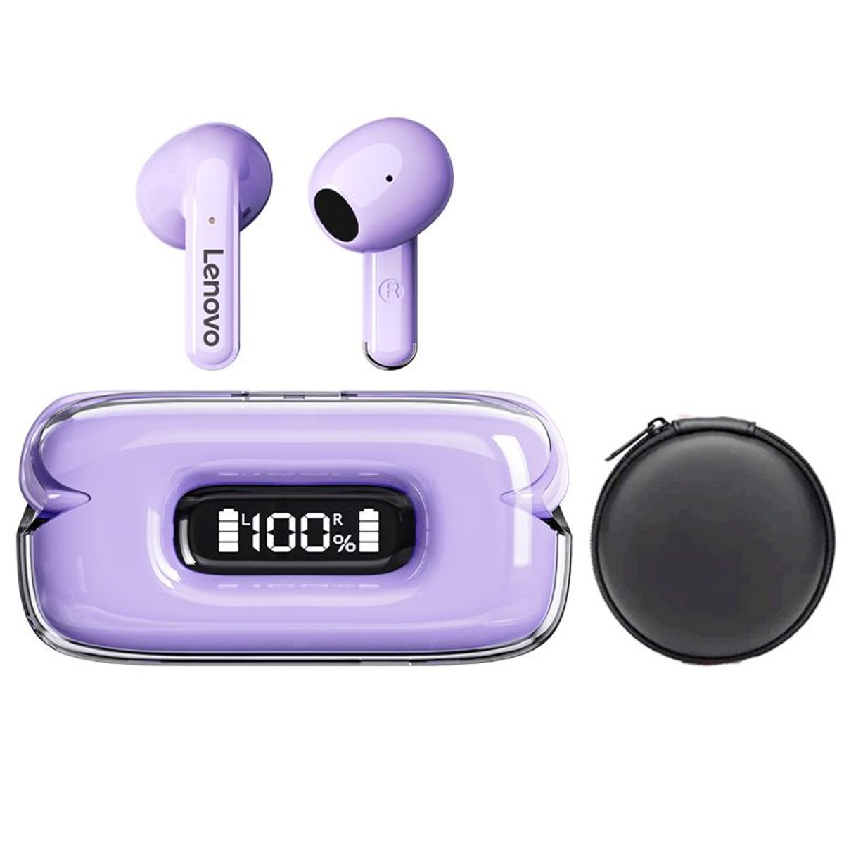 LENOVO - Lenovo X15 II De Audífonos-Morado y Bolsa de almacenamiento-Negro