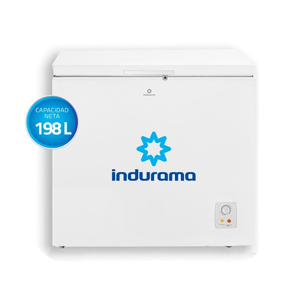 INDURAMA - Congeladora Indurama 198L CI-220BL Blanco