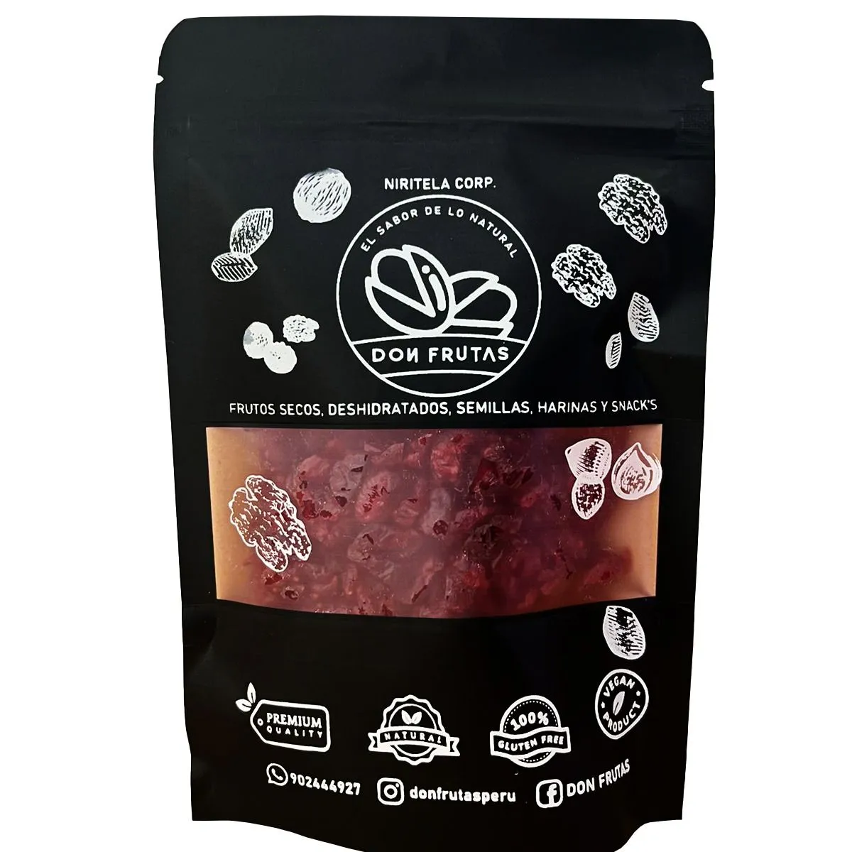 GENERICO - Arándanos deshidratados - 250 gramos