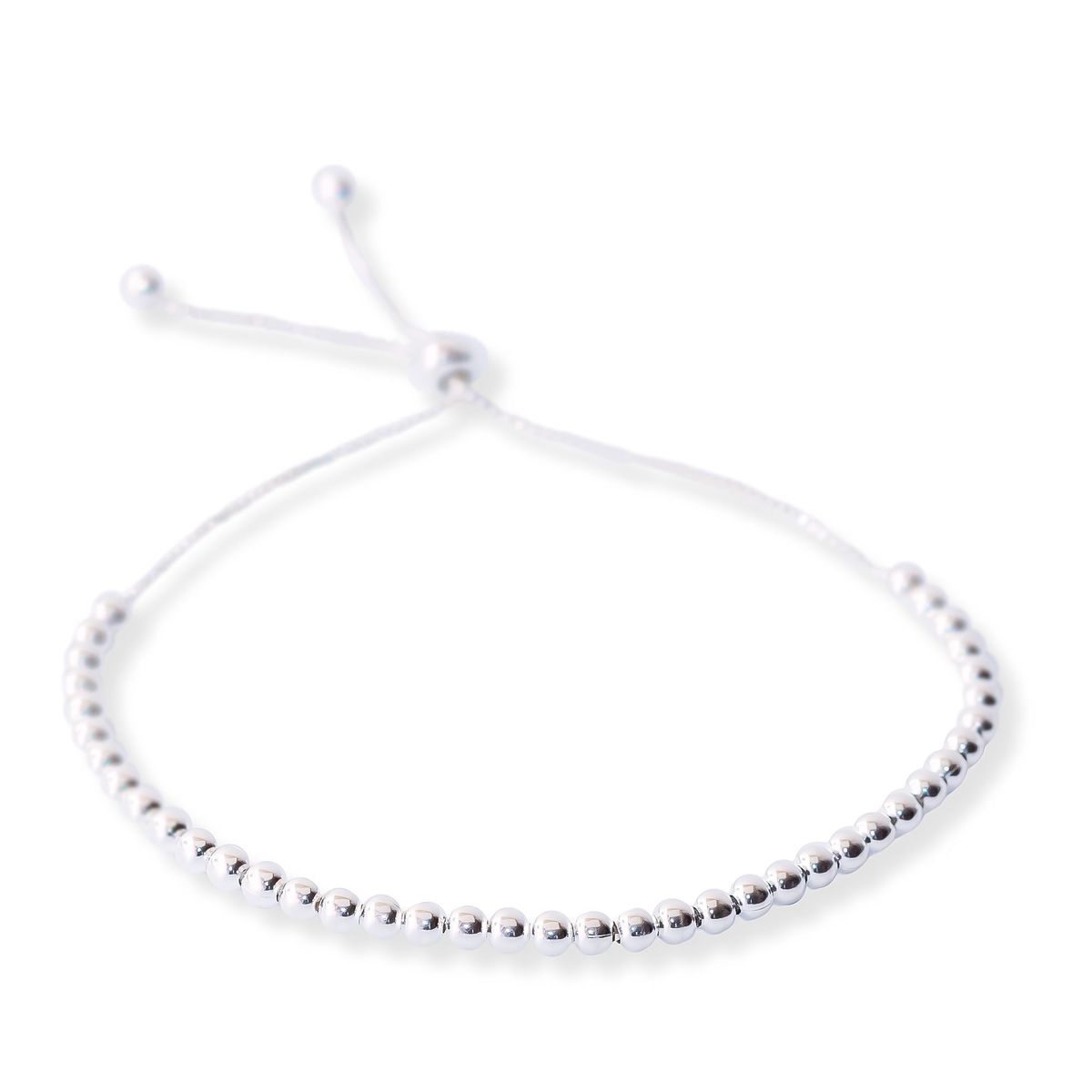 AMBAR JOYERIA - Pulsera de Plata 924 Anika de Bolitas 3mm Silver