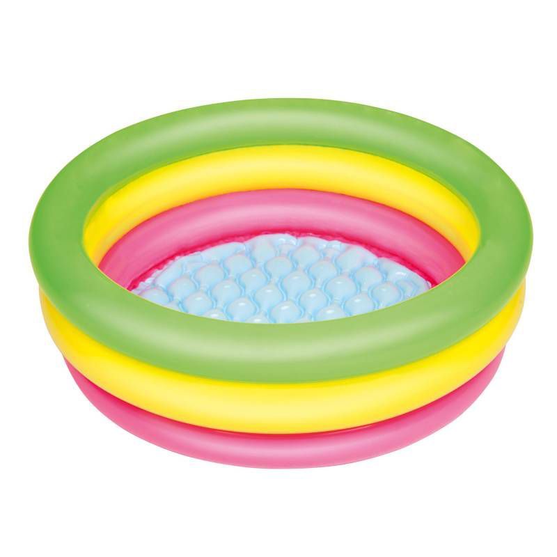 BESTWAY - Piscina 3 Anillos Multicolor
