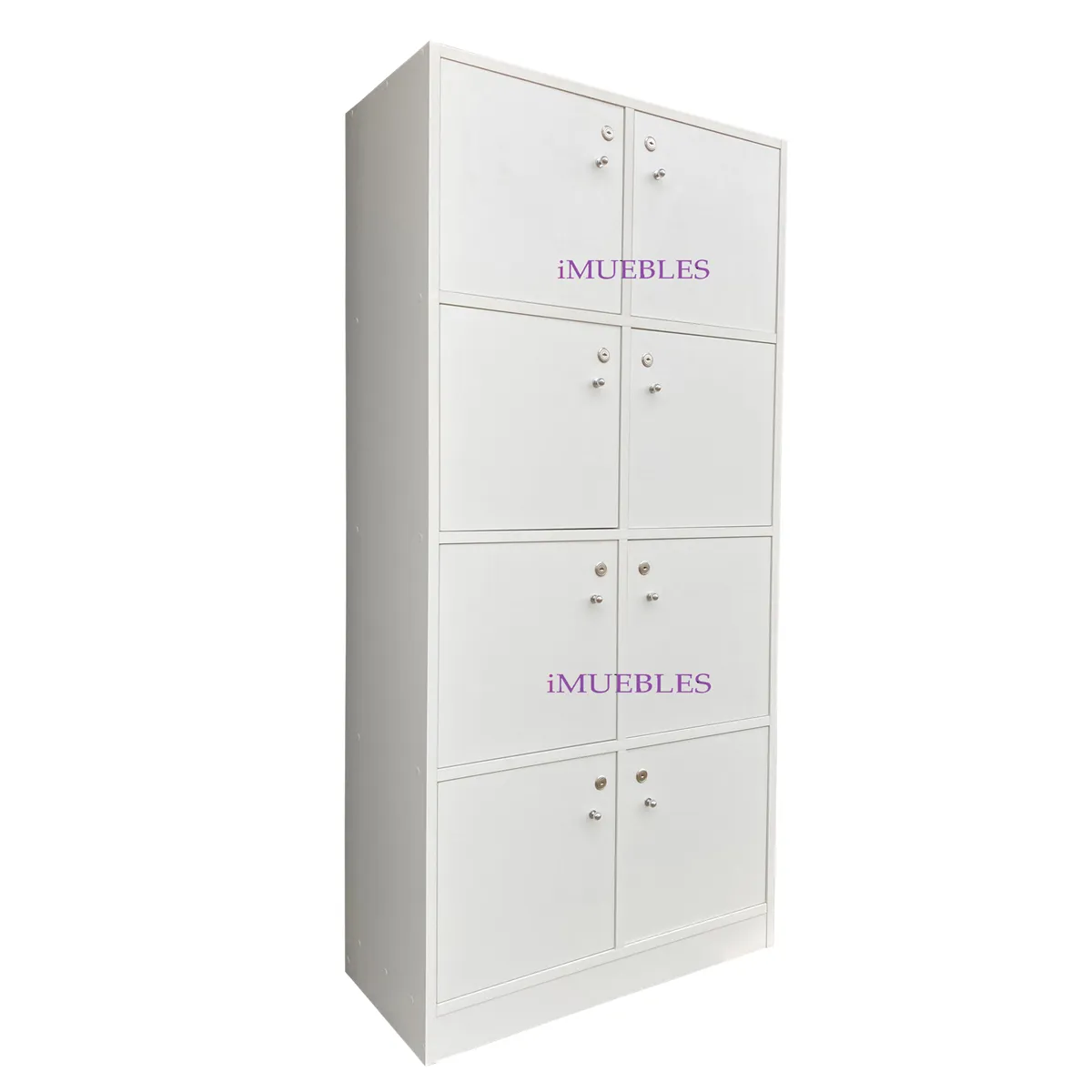 TEMEL - Mueble Casilleros Personal Locker con Llave para personal Melamina