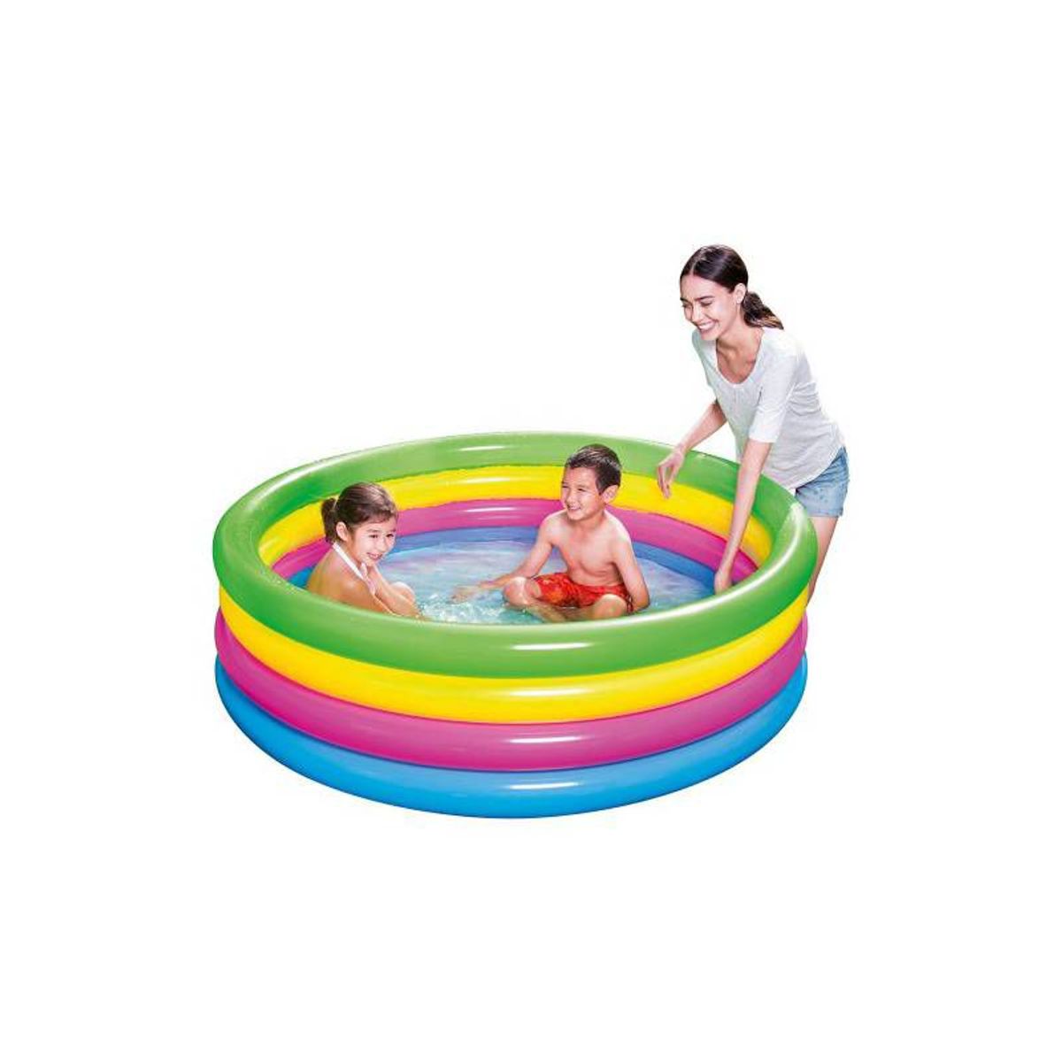 BESTWAY - Piscina Inflable Circular Bestway Aros 522L 157x157x46cm Multicolor