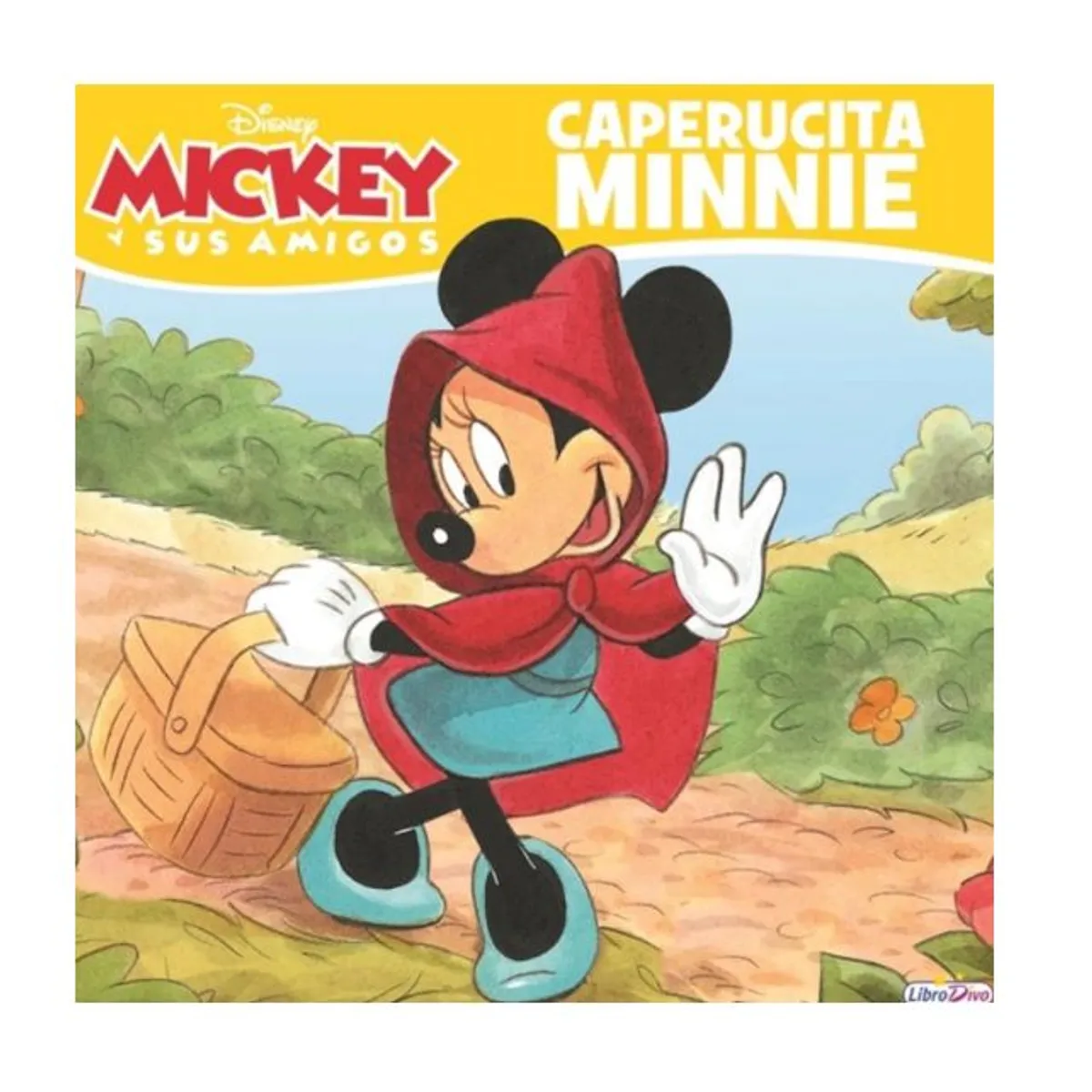 GENERICO - Libro Infantil Caperucita Minnie - Mickey y sus Amigos