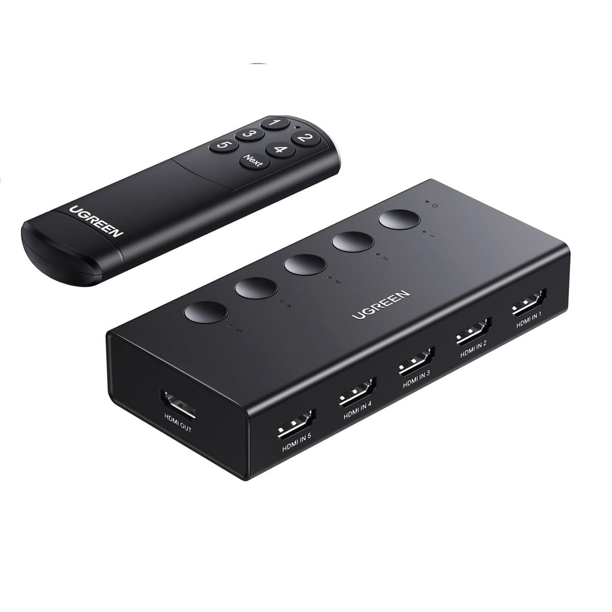 UGREEN - Switch Hdmi 5x1 4k 60hz Hdr Alta Calidad Ugreen Ccontrol