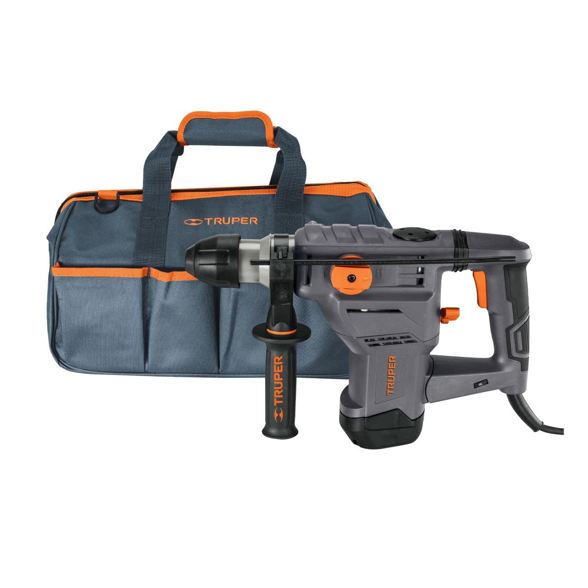 TRUPER - Rotomartillo electroneumático SDS plus 5.0 Joules 220 V