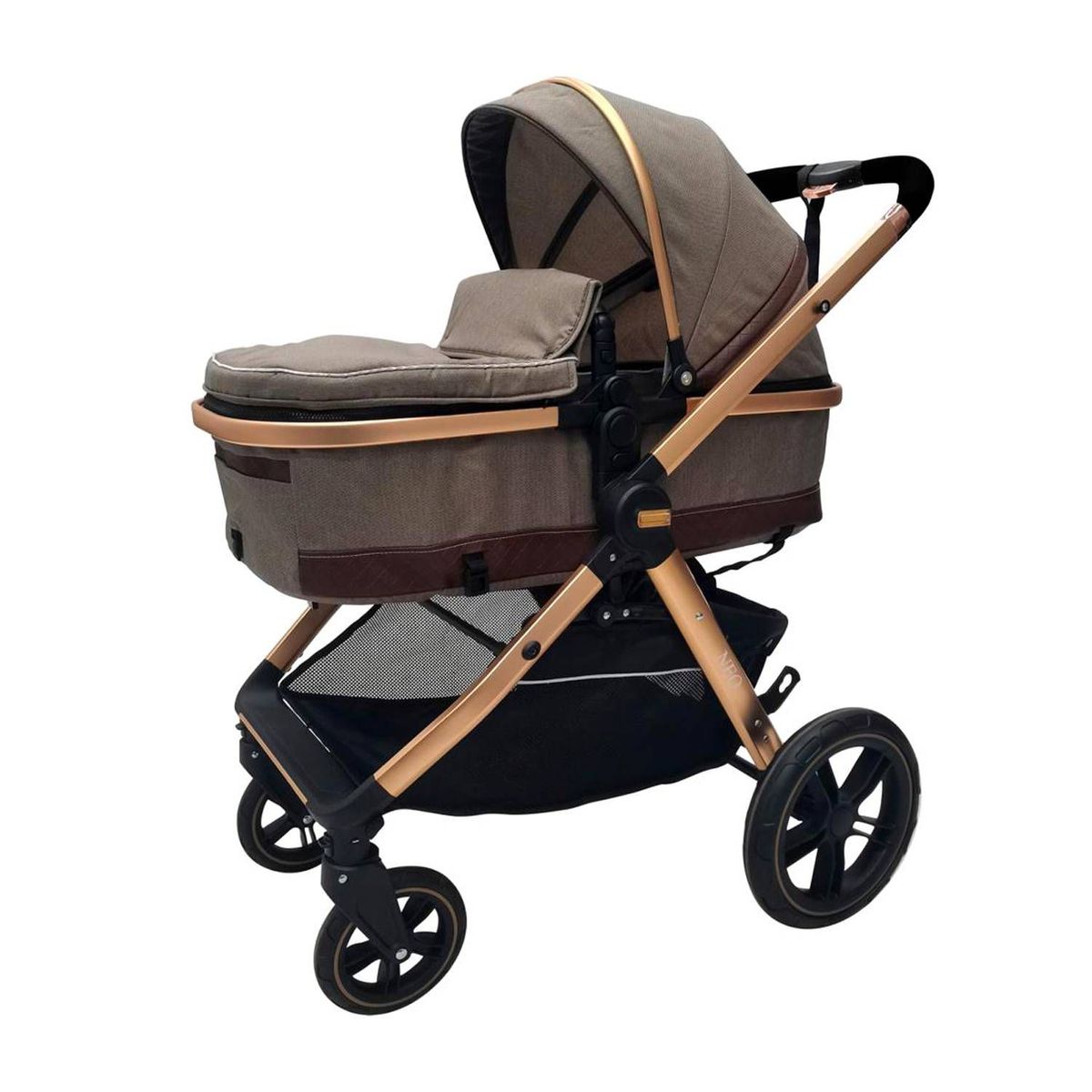 BABY KITS - COCHE CUNA MOISES DE LUJO «NEO» Beige