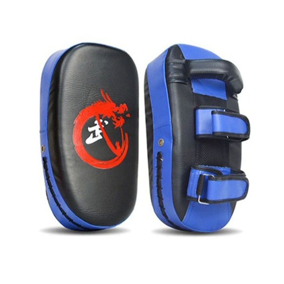 REAL FITNESS PERU - Paw para Patadas de Boxeo Muay Thai COLOR AZUL