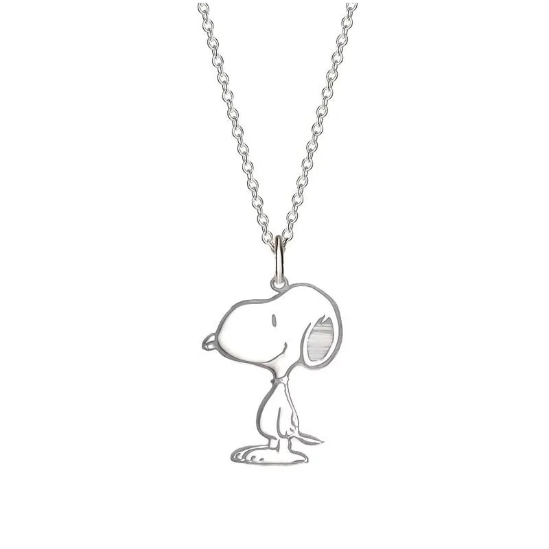 GENERICO - Collar Snoopy Plata 950 - Musas Vanidosas