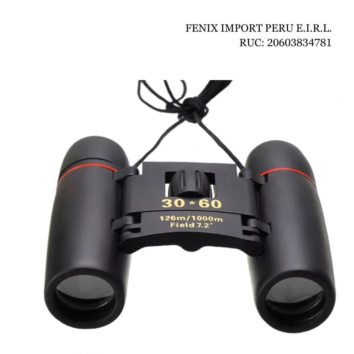 CAFINI - Binoculares Plegables Compacto de 30x60 SAKURA