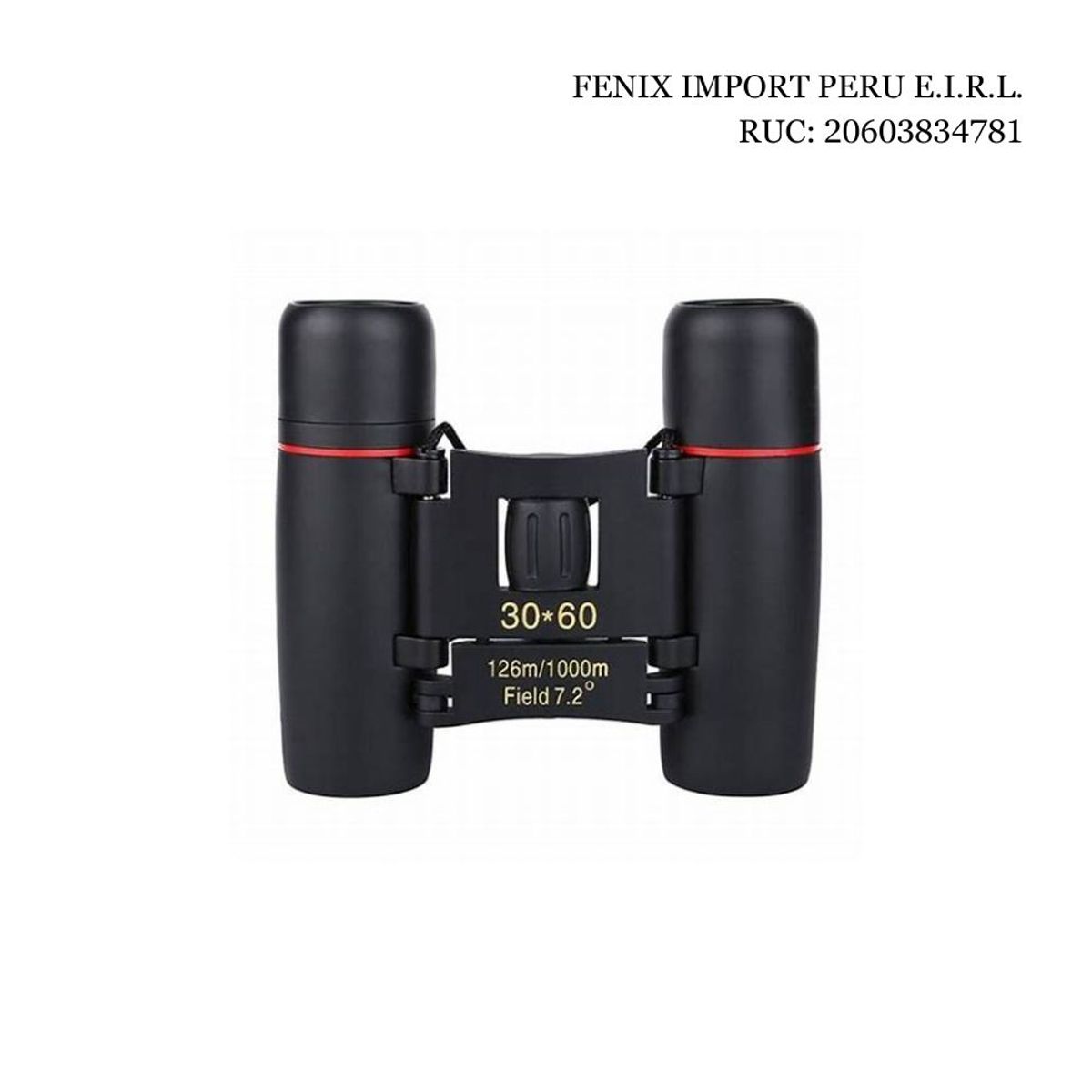 CAFINI - Binoculares Plegables Compacto de 30x60 SAKURA