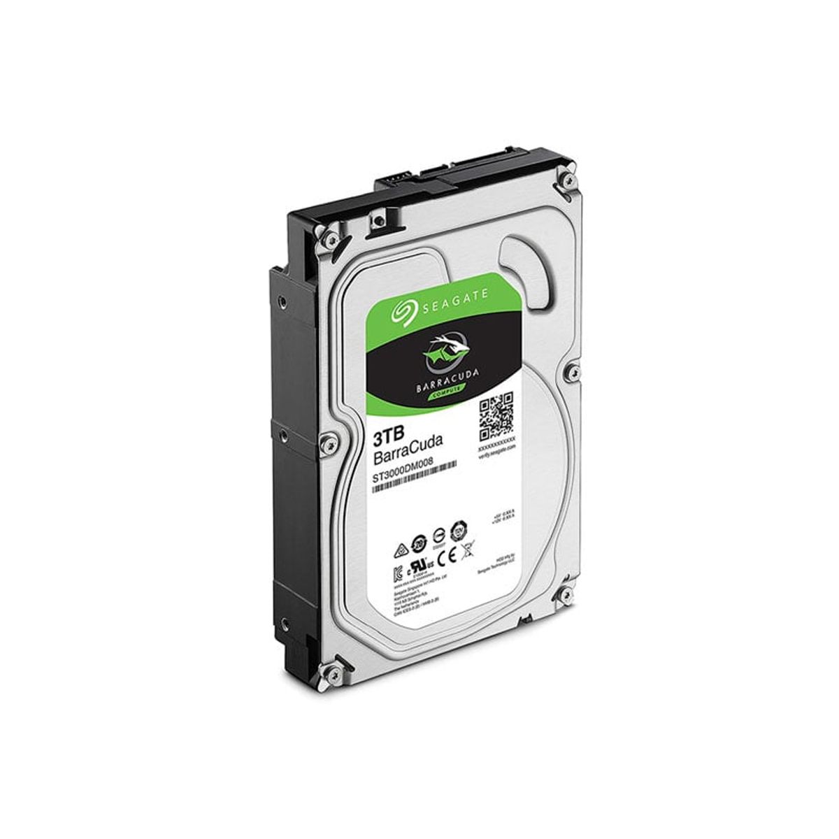 SEAGATE - DISCO DURO INTERNO SEAGATE BARRACUDA 3TB SATA 3 3.5" P/N: ST3000DM008