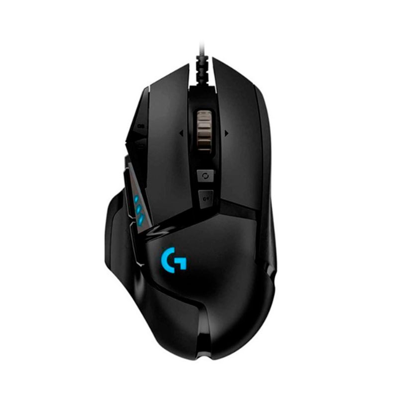 LOGITECH - MOUSE GAMING LOGITECH G502 HERO RGB 11 BOTONES USB P/N:910-005469