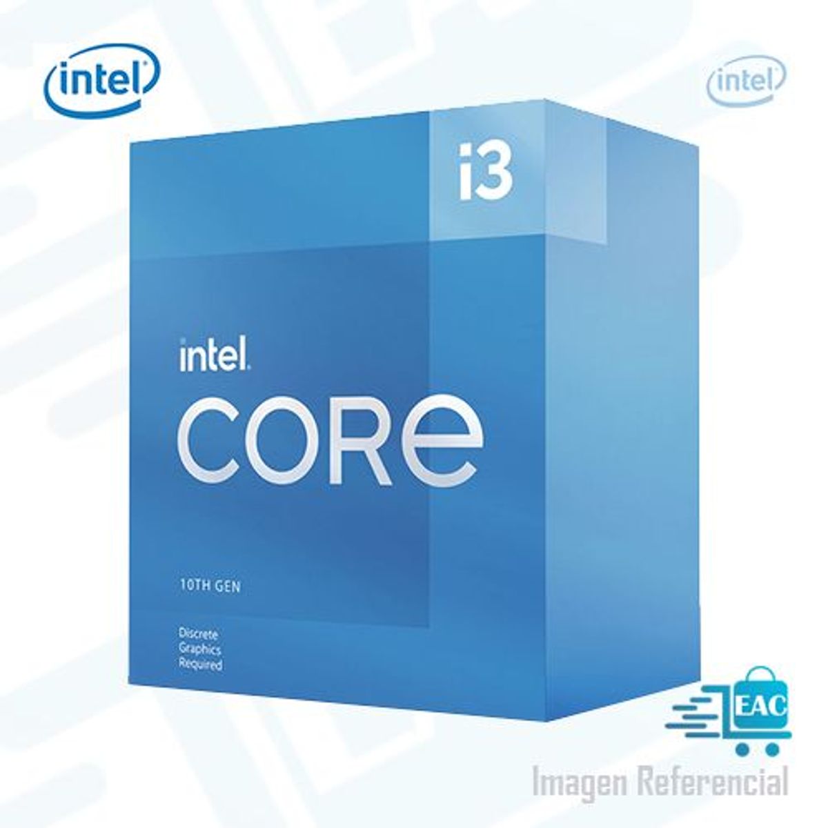 INTEL - PROCESADOR INTEL CORE I3-10105F 6MB 4 NUCLEOS P/N: BX8070110105F