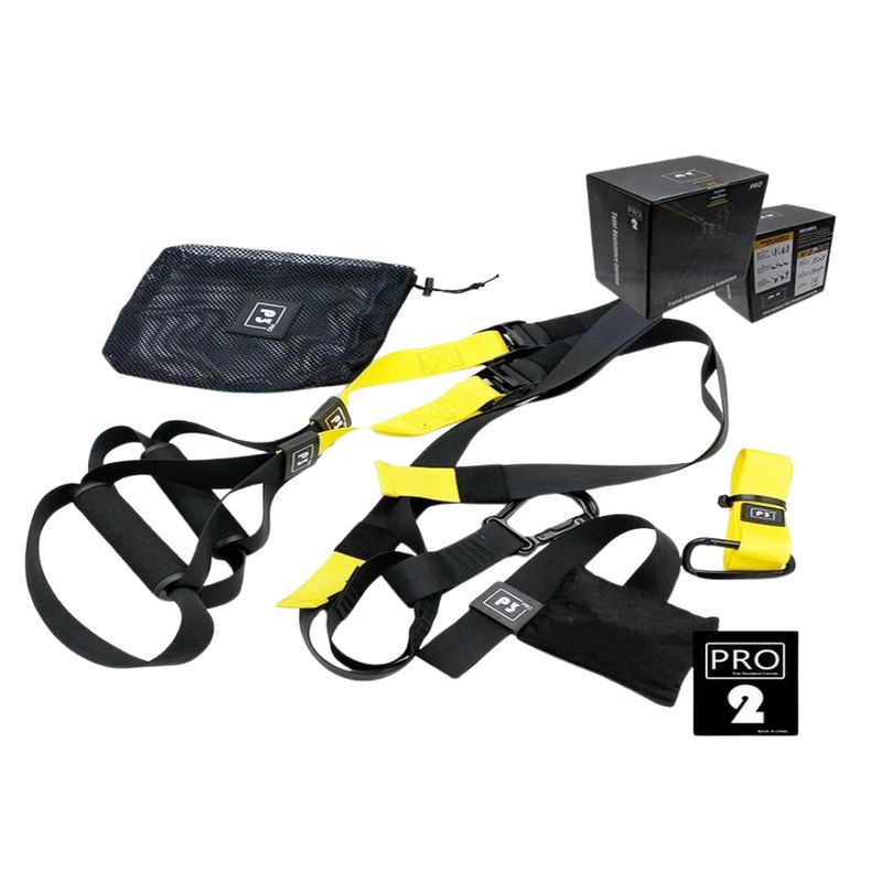 REAL FITNESS PERU - Bandas de Suspensión TRX Amarillo Real Fitness Perú