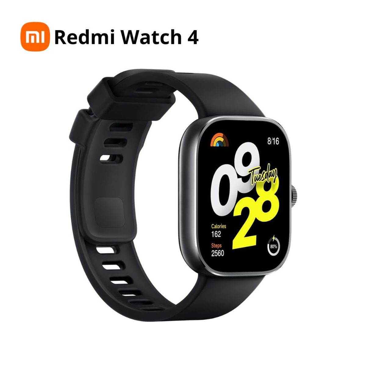 XIAOMI - Xiaomi Redmi Watch 4 Reloj Inteligente Pantalla Amoled y hasta 20 días