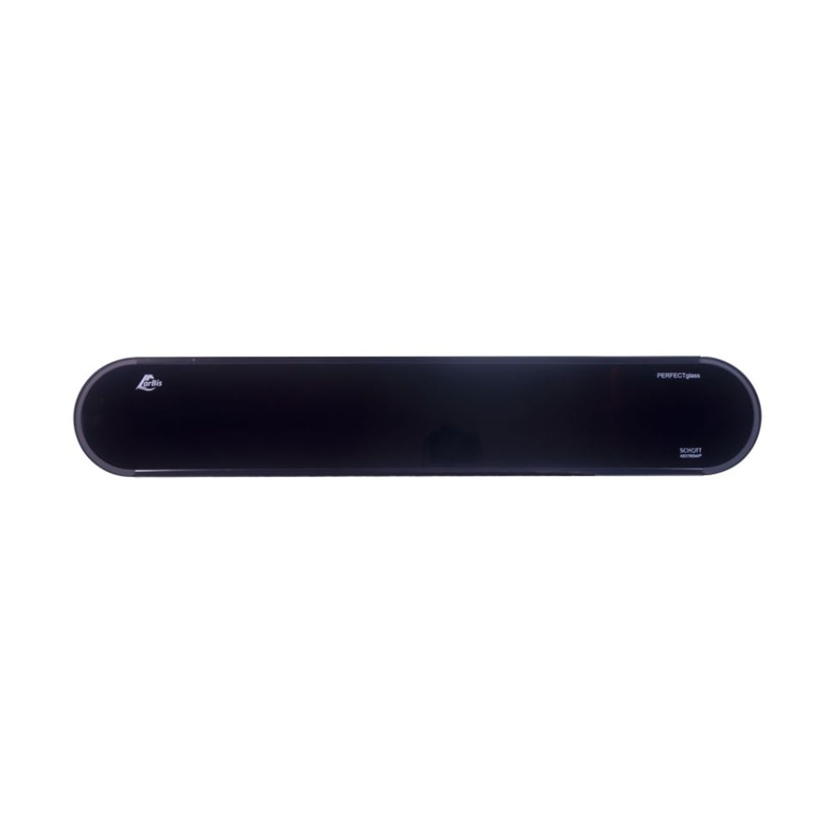 LARBIS - Calefactor de exteriores LarBis PERFECTglass 2kW IRA IP65 - Negro