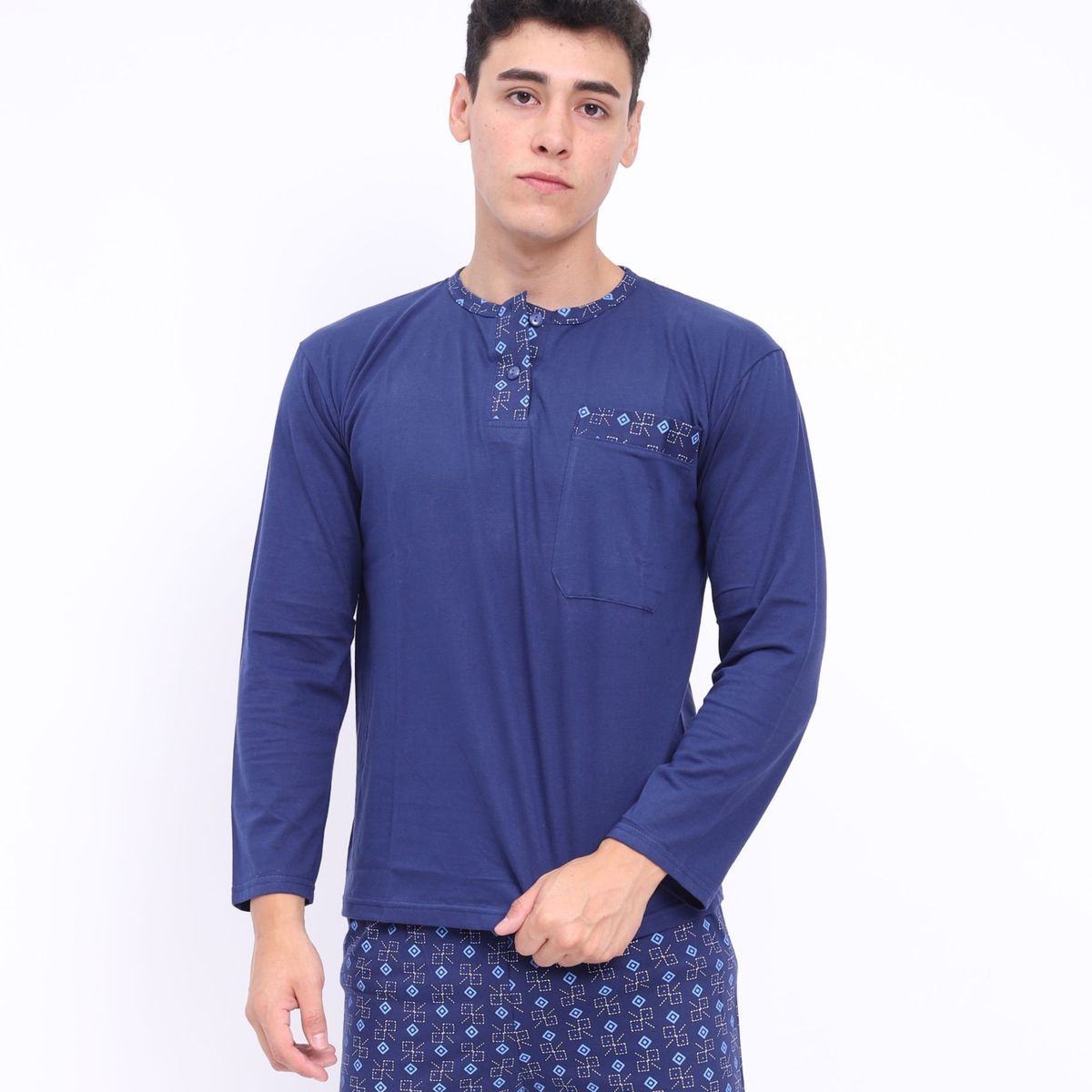 GENERICO - Conjunto Pantalon Polera Algodon Kami Sueños