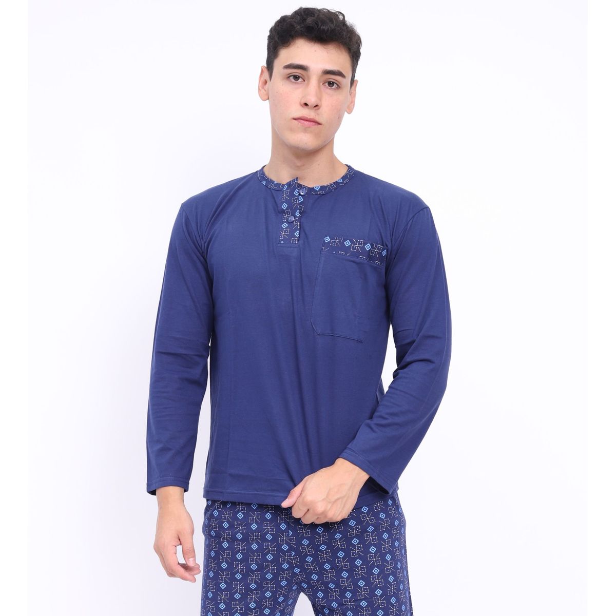 GENERICO - Conjunto Pantalon Polera Algodon Kami Sueños