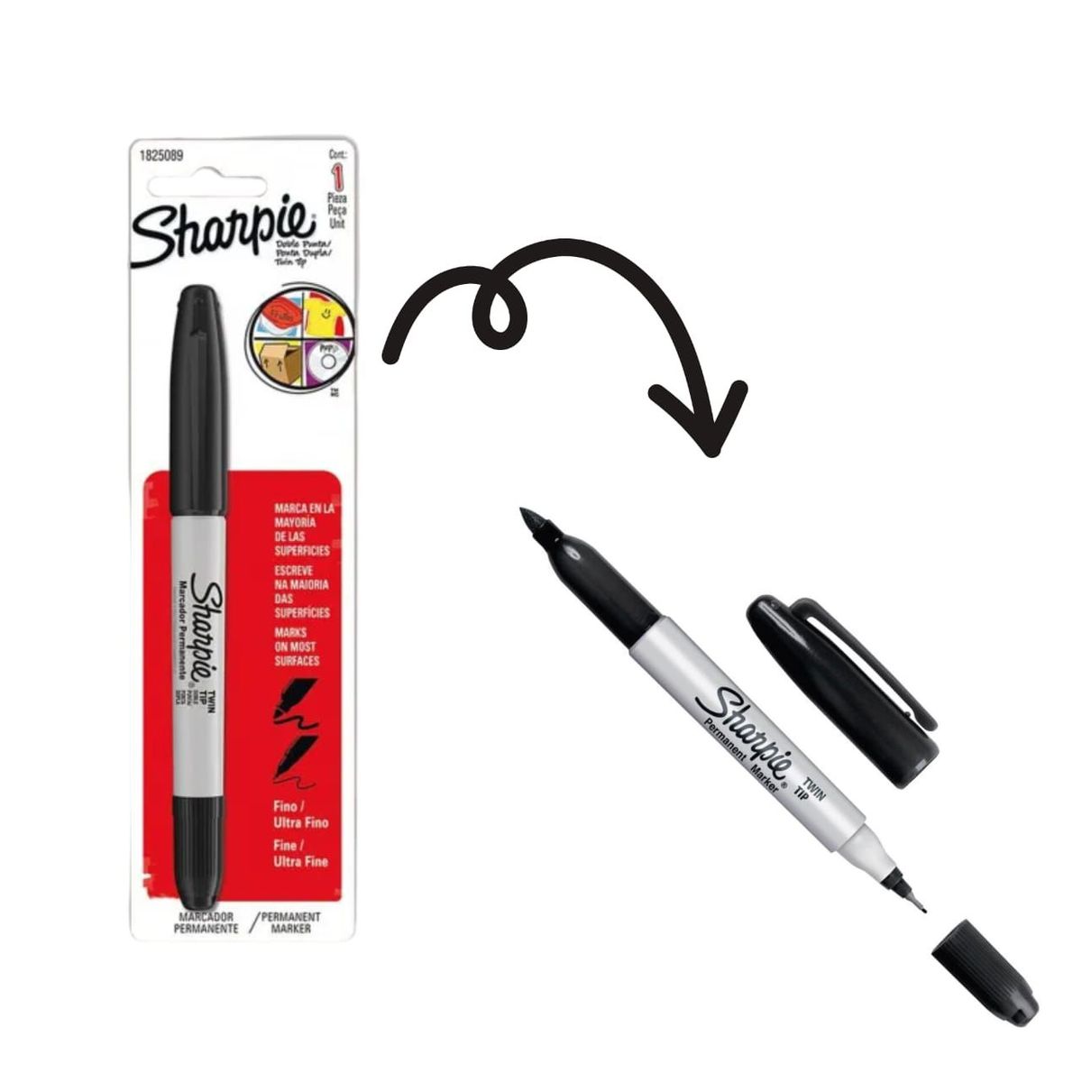 SHARPIE - Marcadores Sharpie Vintage x30 y Colores Prismacolor Junior