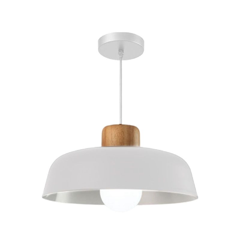 GENERICO - Lampara Colgante Mallorca Color Blanco Baita