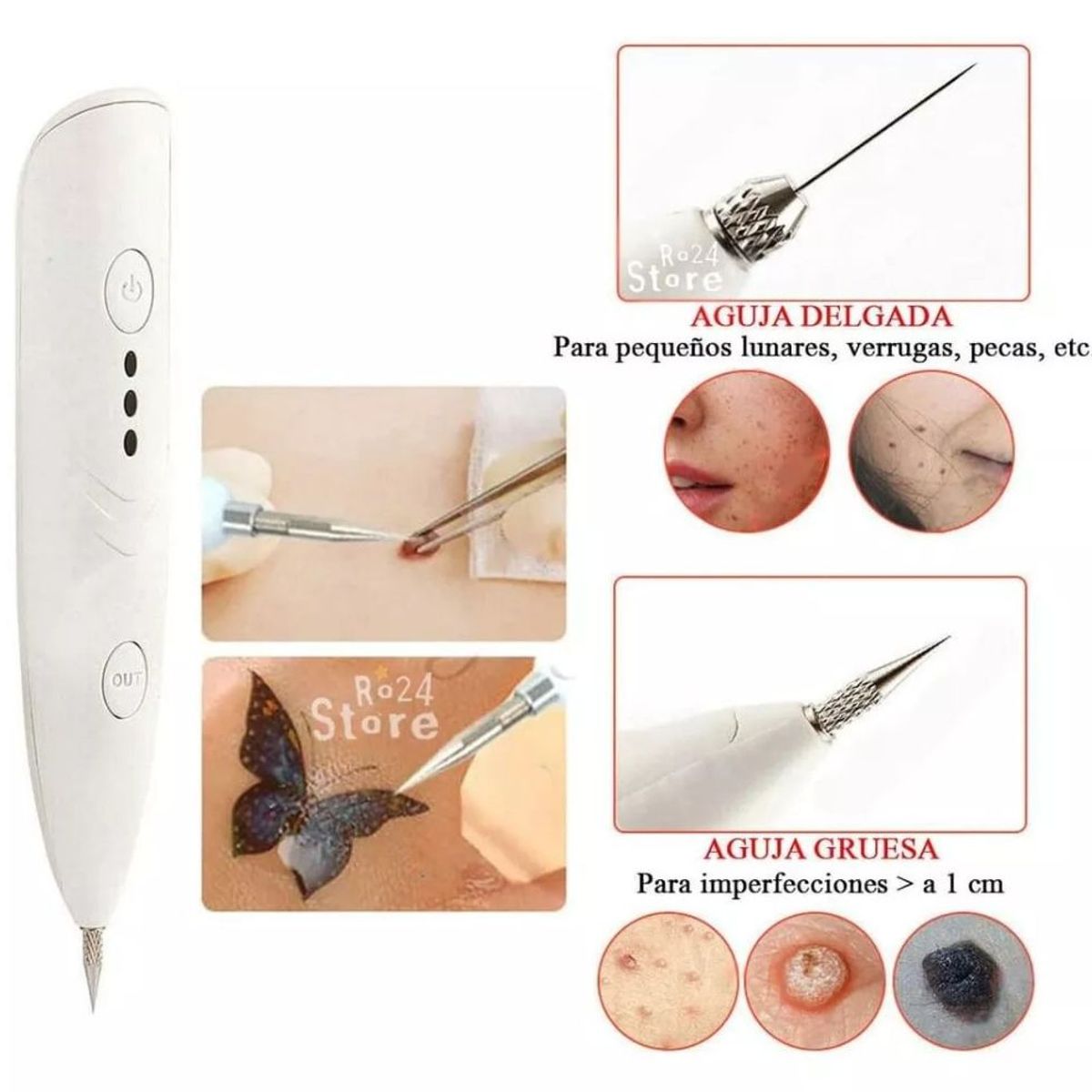 GENERICO - Maquina Cauteriza Verrugas vph tic tec papilomas