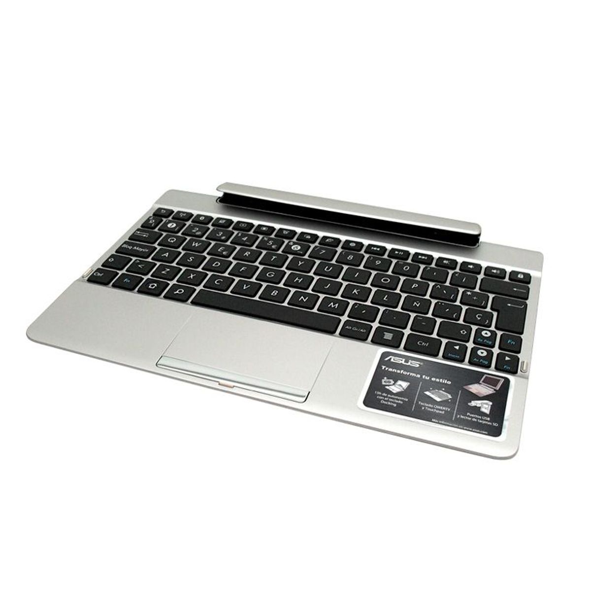 ASUS - Docking Asus TF300T Blanco Teclado TouchPad USB ranura SD
