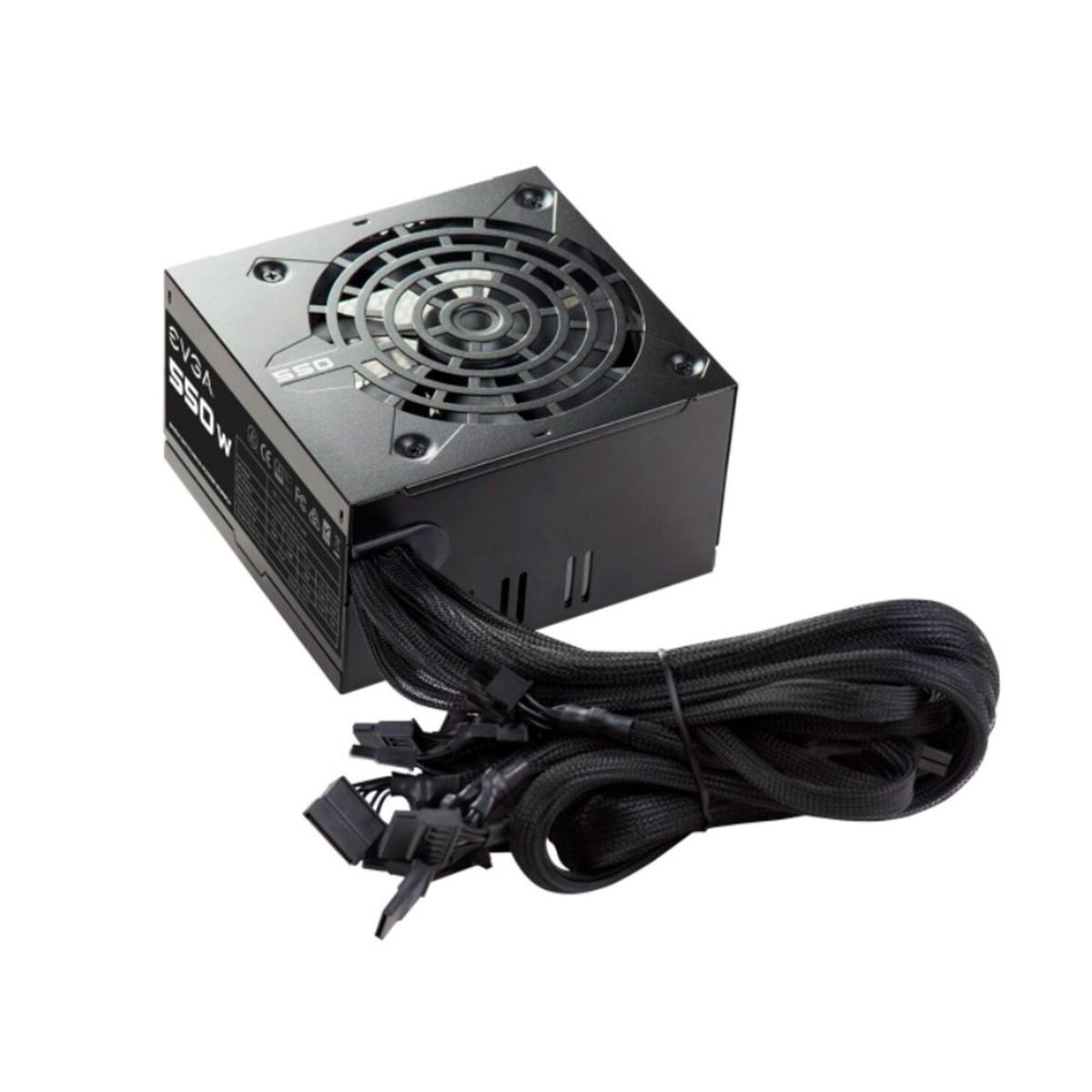EVGA - FUENTE DE PODER EVGA 550W POWER SUPPLY P/N: 100-N1-0550-L2