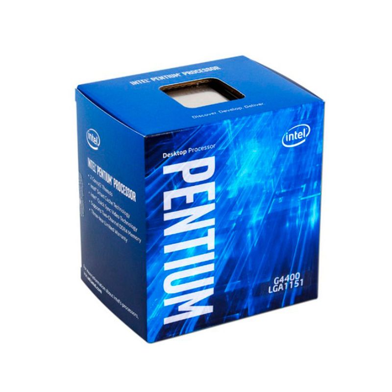 INTEL - PROCESADOR INTEL PENTIUM G4400 3.30GHZ 3MB 2 NUCLEOS P/N: BX80662G4400