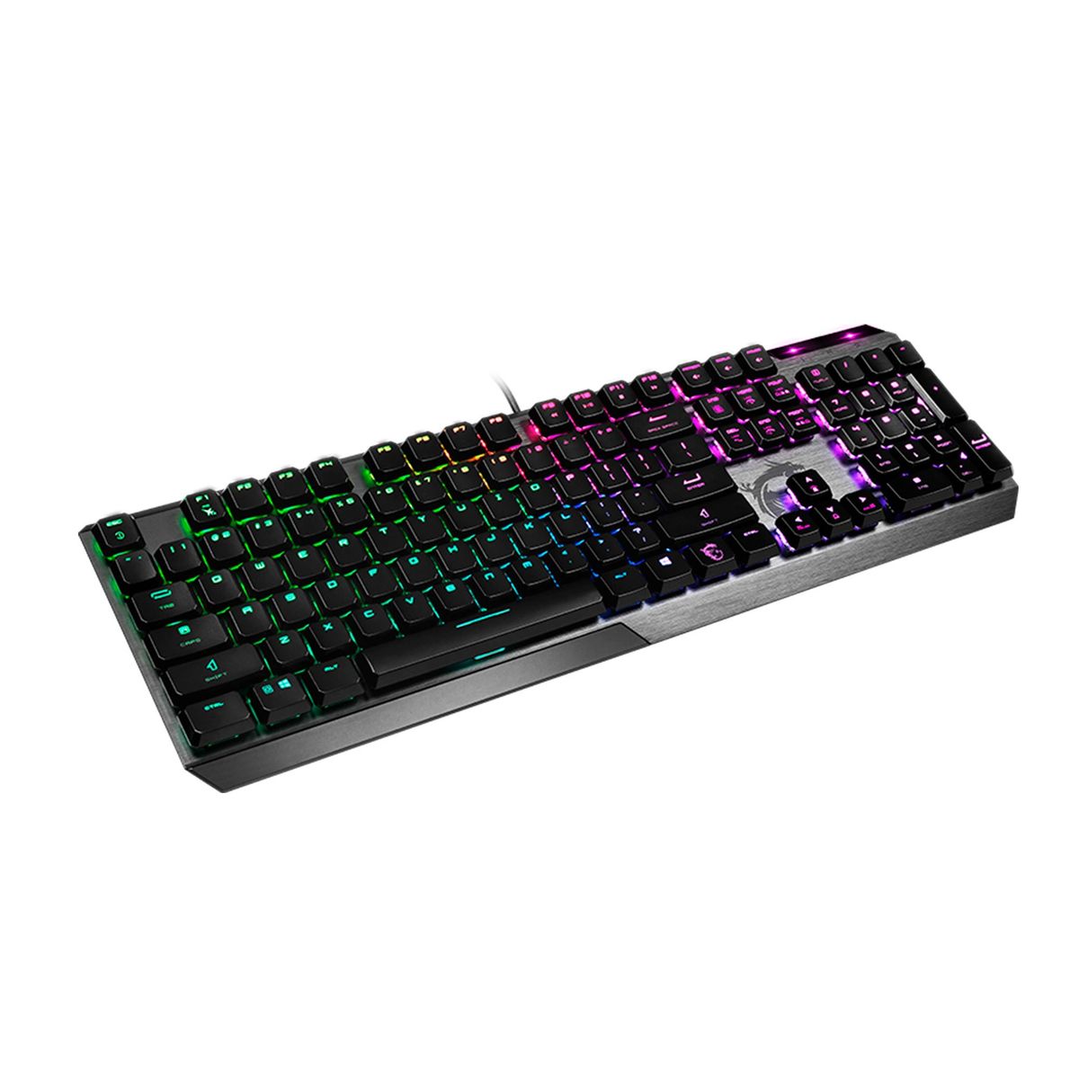 MSI - TECLADO GAMING MSI VIGOR GK50 RGB - P/N: VIGOR GK50 LOW PROFILE