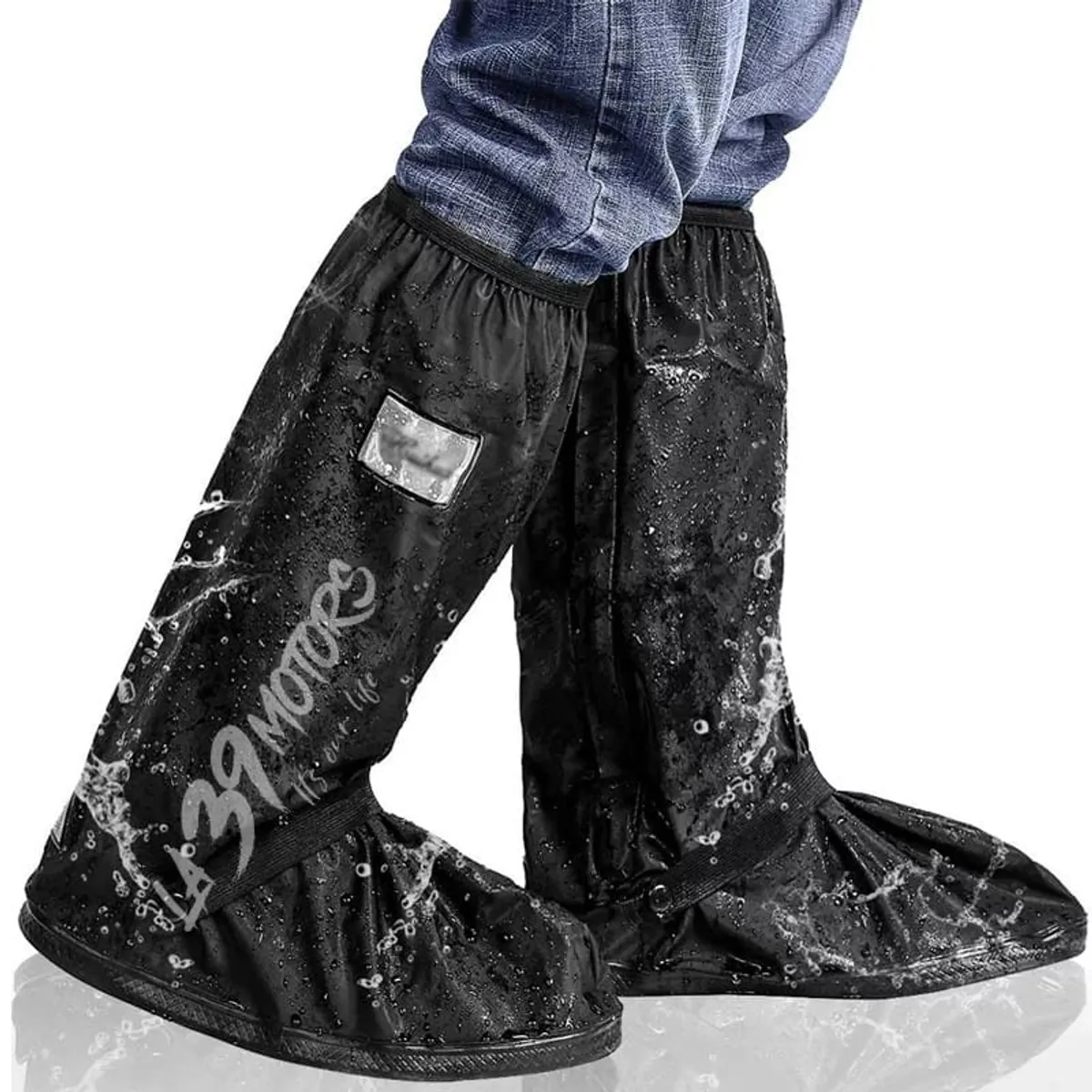 GENERICO - BOTA IMPERMEABLE ANTIDESLIZANTE XL