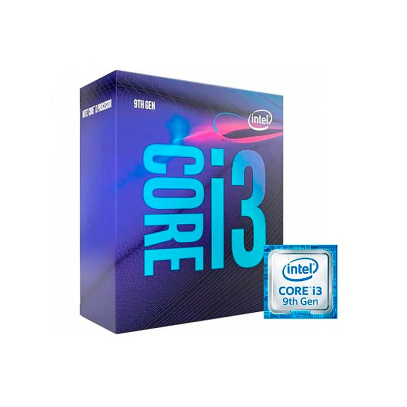 INTEL - PROCESADOR INTEL CORE I3-9100 3.60 A 4.2 GHZ 6 MB P/N: BX80684I39100