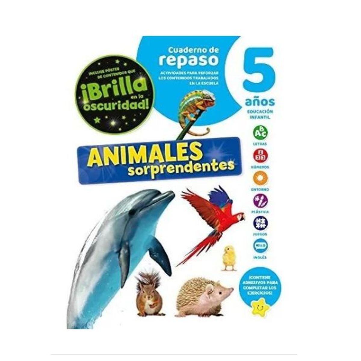 GENERICO - Libro Infantil Cuaderno de Repaso - 5 años