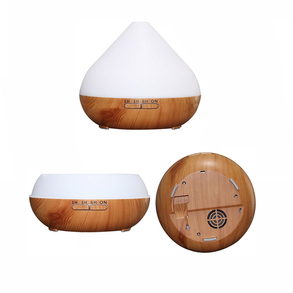 GENERICO - Humidificador de Aromas con Temporizador Capacidad 500ml7 C