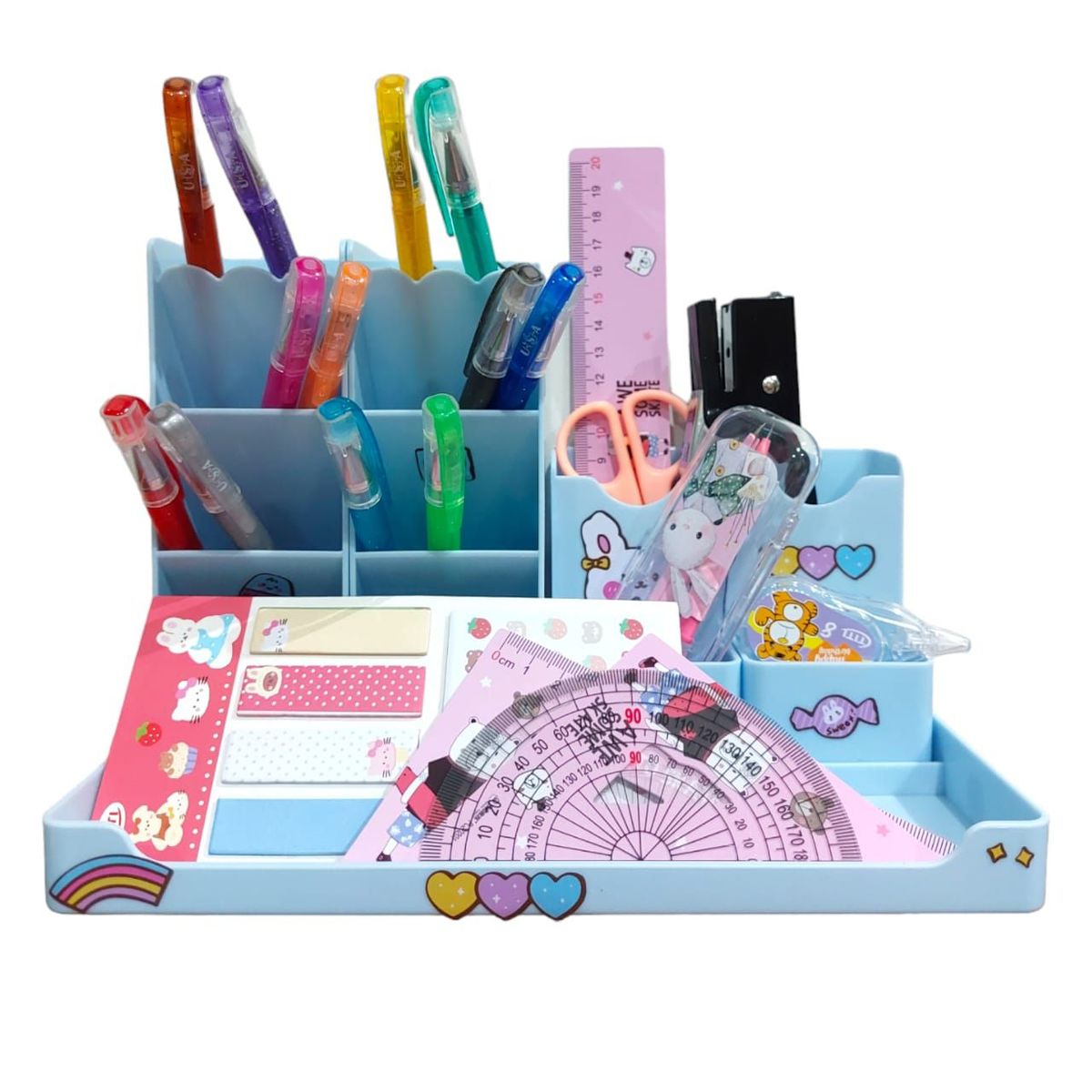 GENERICO - Organizador Kawaii con varios compartimientos