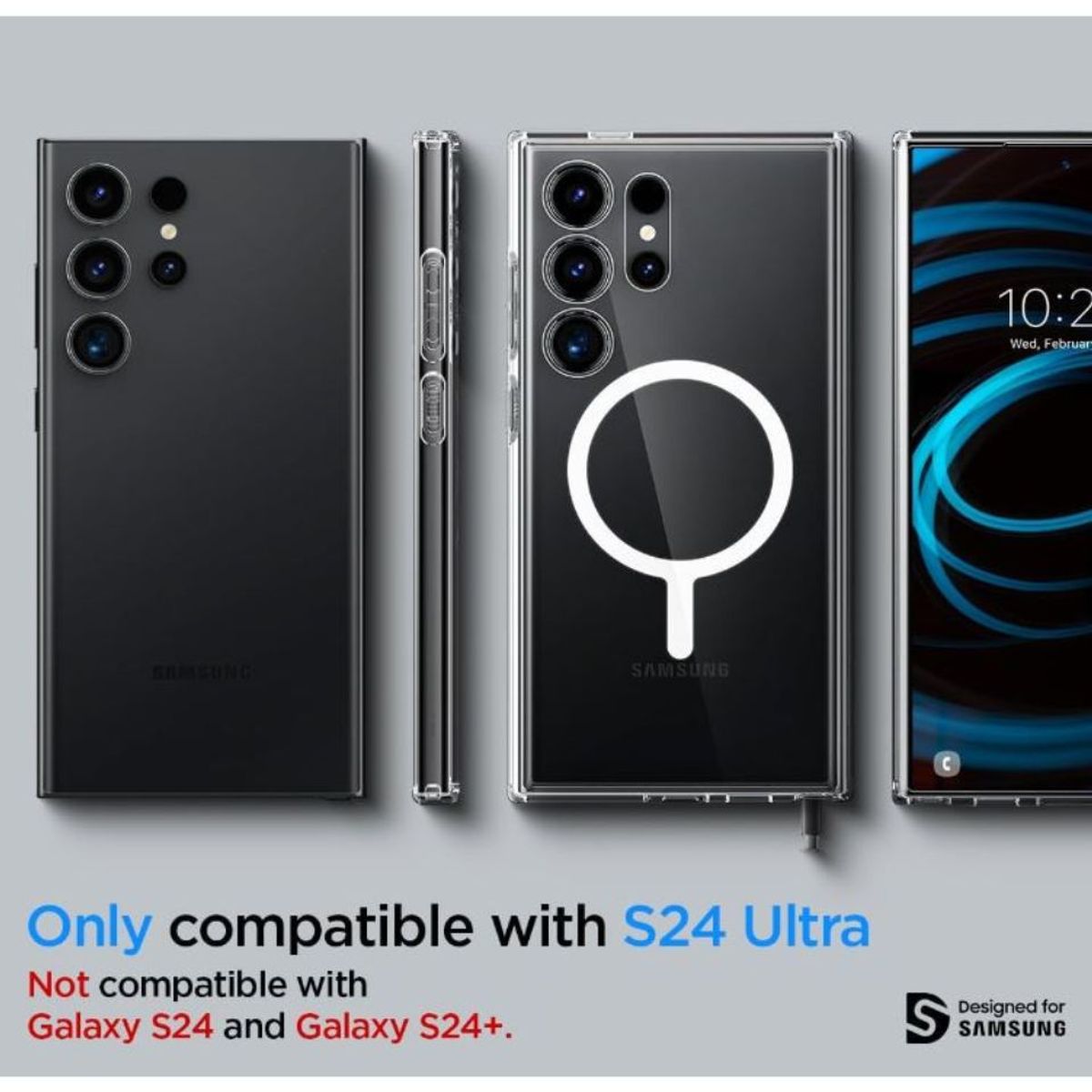 SPIGEN - CASE SPIGEN ULTRA HYBRID MAGFIT SAMSUNG S24 ULTRA