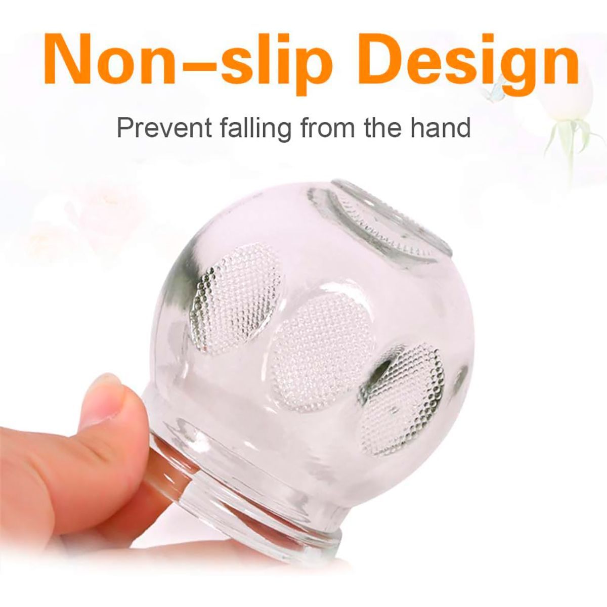 PERUMASSAGE - Set de 14 Ventosas de Vidrio para Terapia y Rehabilitación