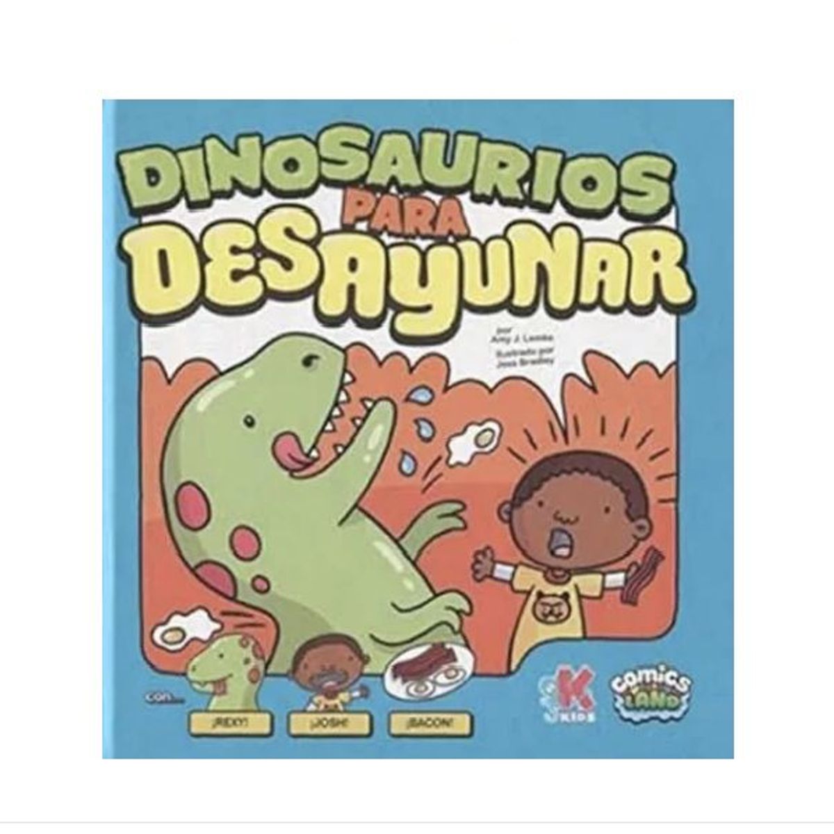 GENERICO - Libro Infantil Dinosaurios para Desayunar
