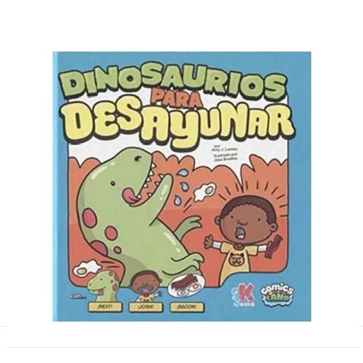 GENERICO - Libro Infantil Dinosaurios para Desayunar