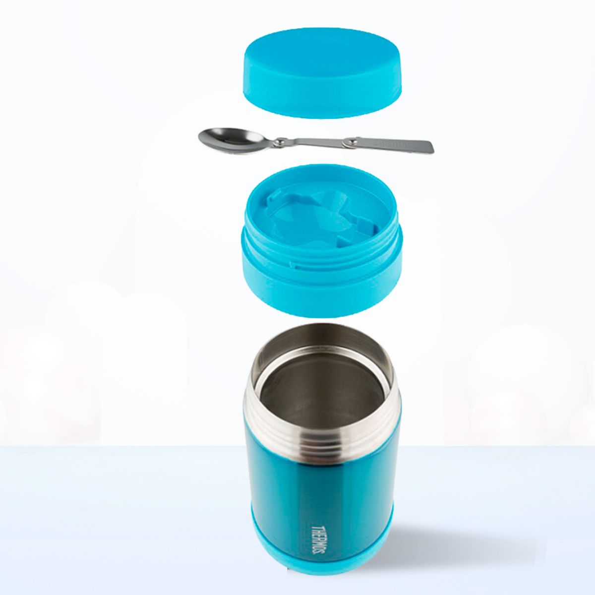 THERMOS - Termo de Comida para Niños FOOD 470 Ml Turquesa