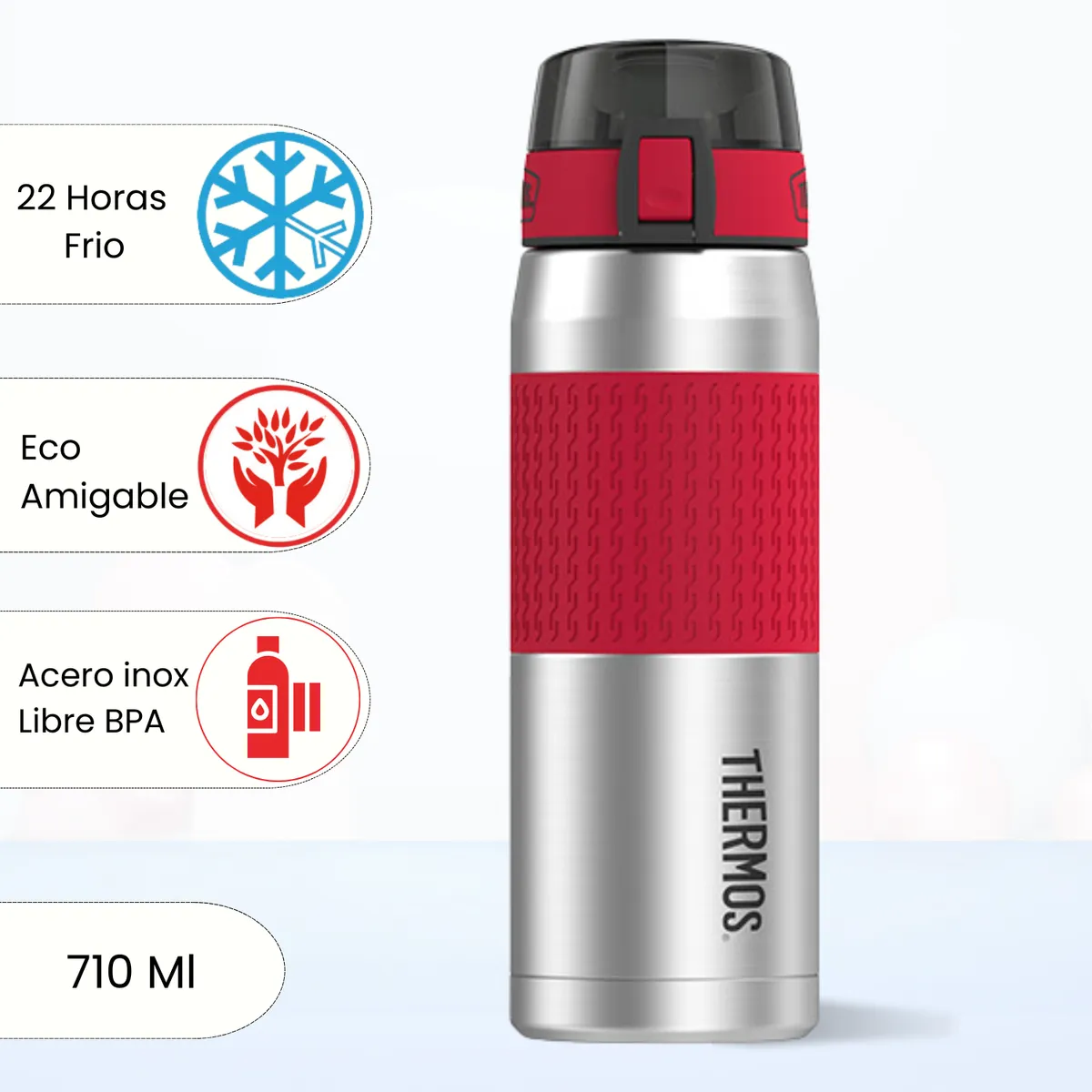 THERMOS - Tomatodo Termico Zero 710 Ml Rojo
