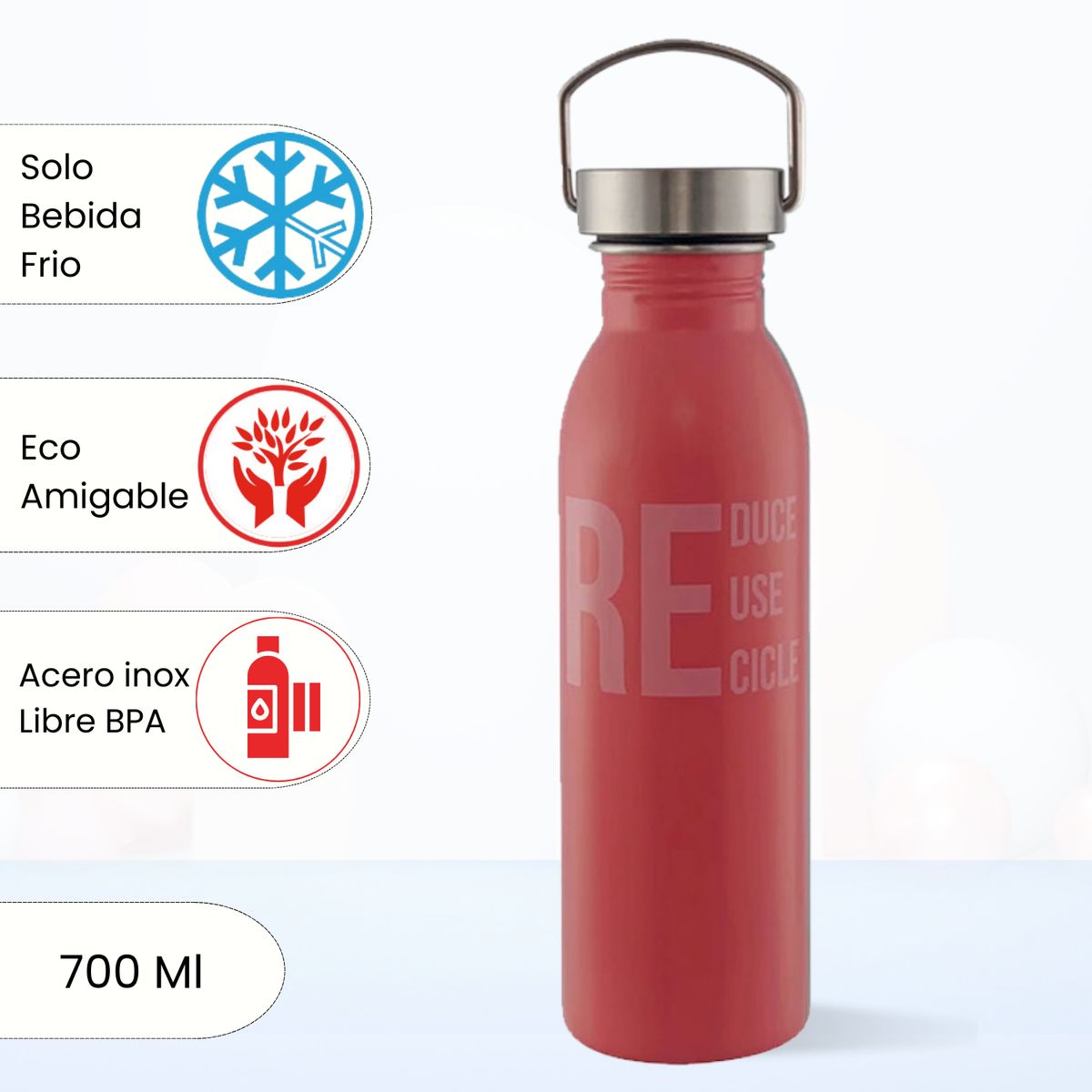 THERMOS - Tomatodo Deportivo Planeta 700 Ml Rosado